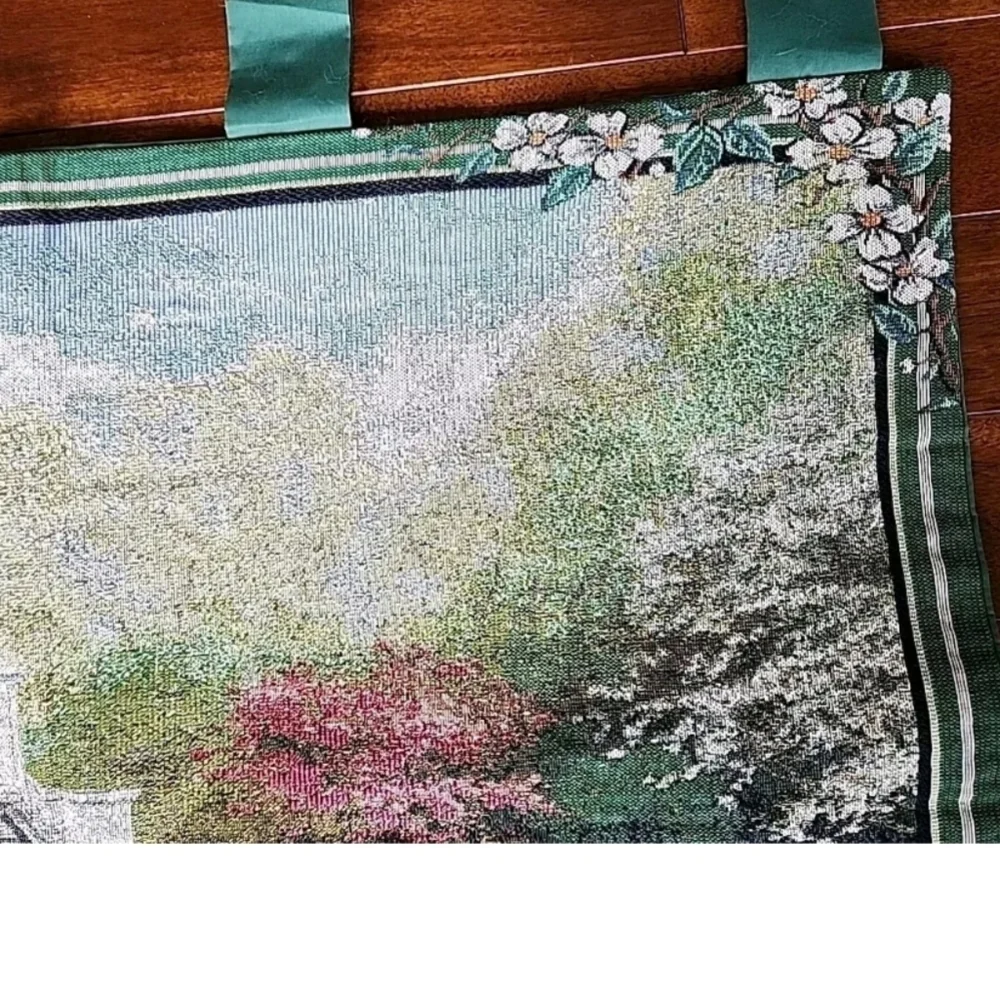 Thomas Kinkade As For‎ Me & My House Tapestry